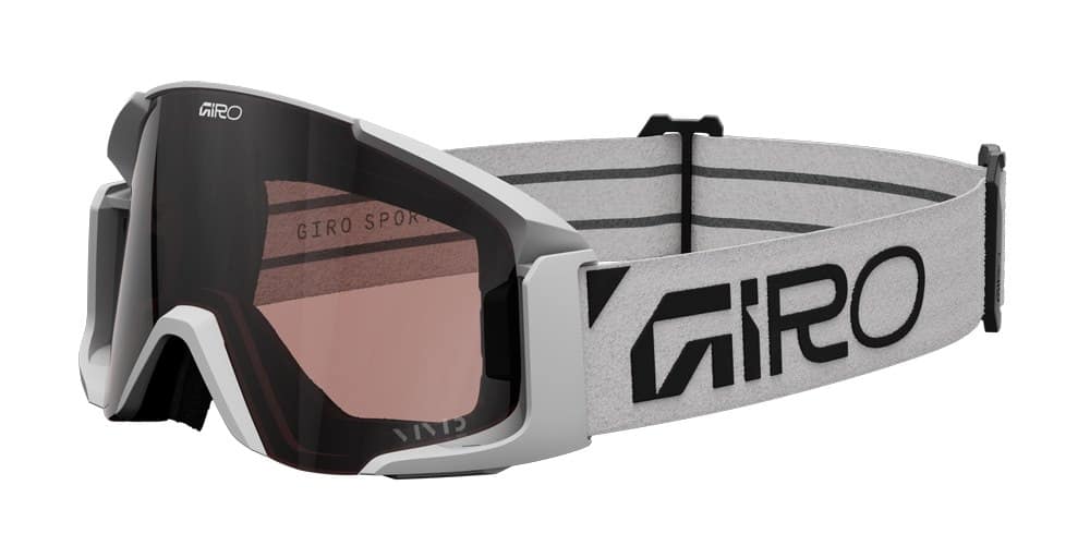 Gogle mtb GIRO DROPLINE MTB white / vivid trail, clear lens, OTG, One-Size (NEW).