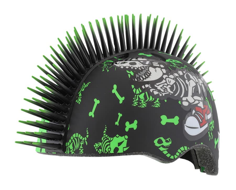 Vaikiškas ir jaunimo šalmas RASKULLZ RADASAURUS, dydis XS, mažyliams nuo 3 metų, su pritaikymo sistema (48-52 cm)