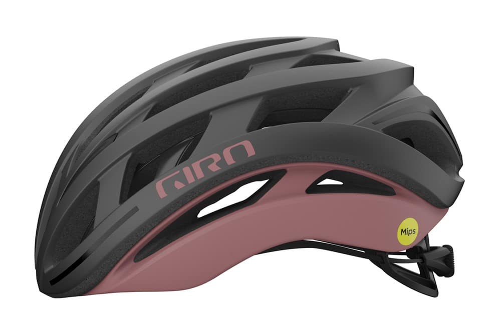 Kask szosowy GIRO HELIOS SPHERICAL metallic coal dusty rose roz. S (51-55 cm) (NEW 2025)