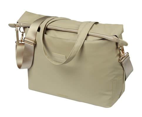 Torba BASIL MANHATTAN COMMUTER OFFICE BICYCLE BAG, HOOK-ON, 12L, Wodoodporna, Taupe (NEW)