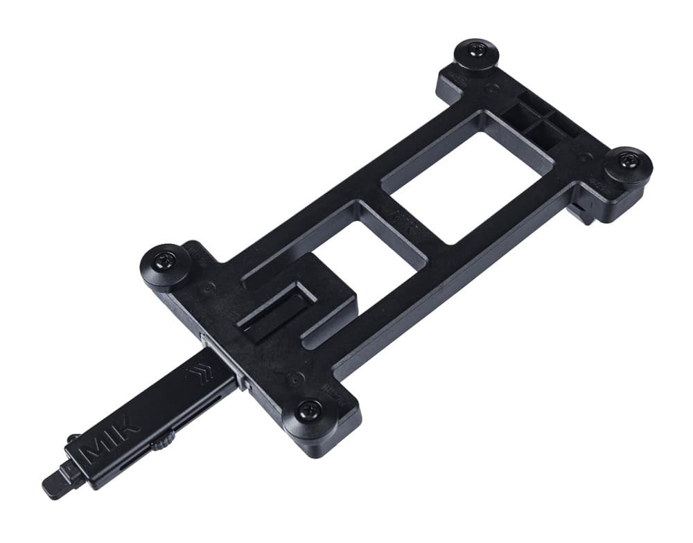 Płytka adaptera BASIL MIK ADAPTER PLATE 2.0, Zamykana, Kluczyk w zestawie, Do montażu na bagażniku (NEW)