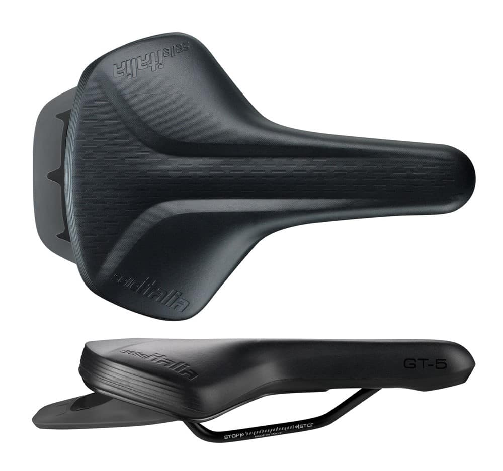 Siodło SELLE ITALIA SPORTOURING GT-5 FLOW L (id match L2), Pręty FeC Alloy, Pianka EVA, 329g (NEW)