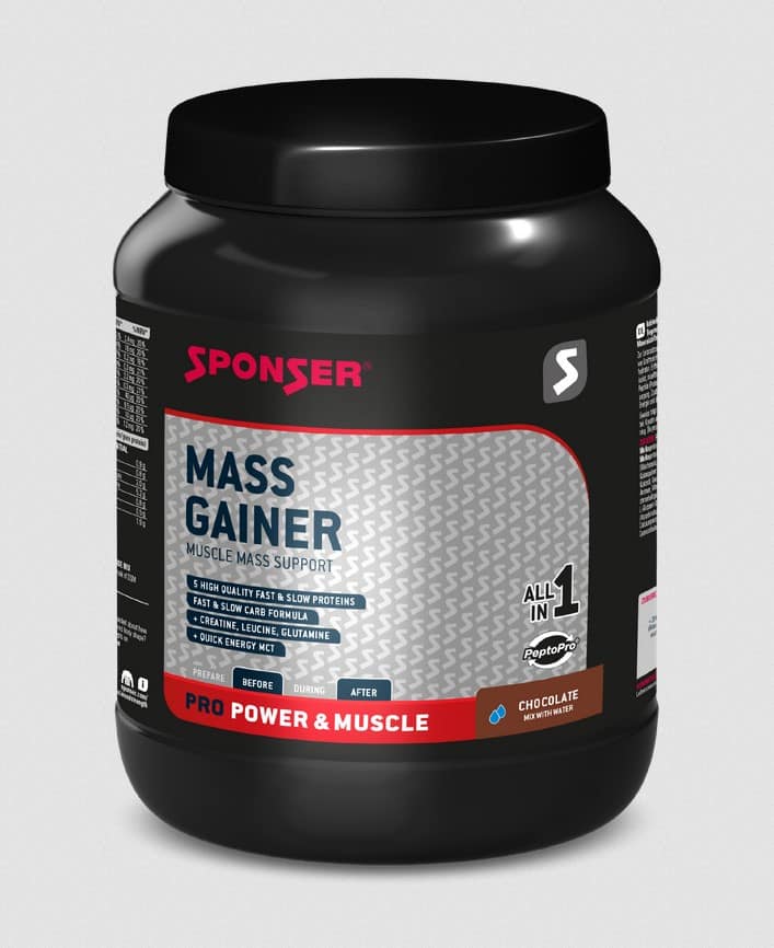 Odżywka SPONSER MASS GAINER Czekolada Puszka 1200g (NEW)