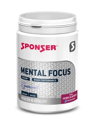 Suplement SPONSER MENTAL FOCUS Herbs&Berries Puszka 150g (NEW)