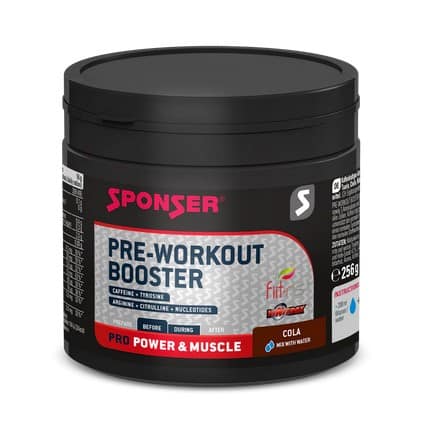 Odżywka SPONSER PRE-WORKOUT BOOSTER Cola Puszka 256g (NEW)
