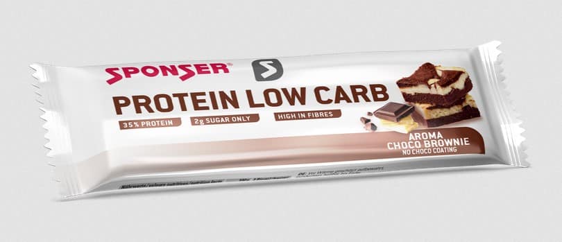 Baton proteinowy SPONSER PROTEIN LOW CARB BAR Choco Brownie (pudełko 25szt x 50g) (NEW)