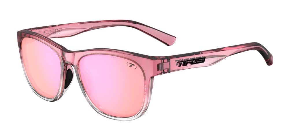 Okulary TIFOSI SWANK crystal pink fade (1 szkło Pink Mirror 13% transmisji światła) (NEW) (Breast Cancer Awareness Month) (LIMITED EDITION) (NEW).