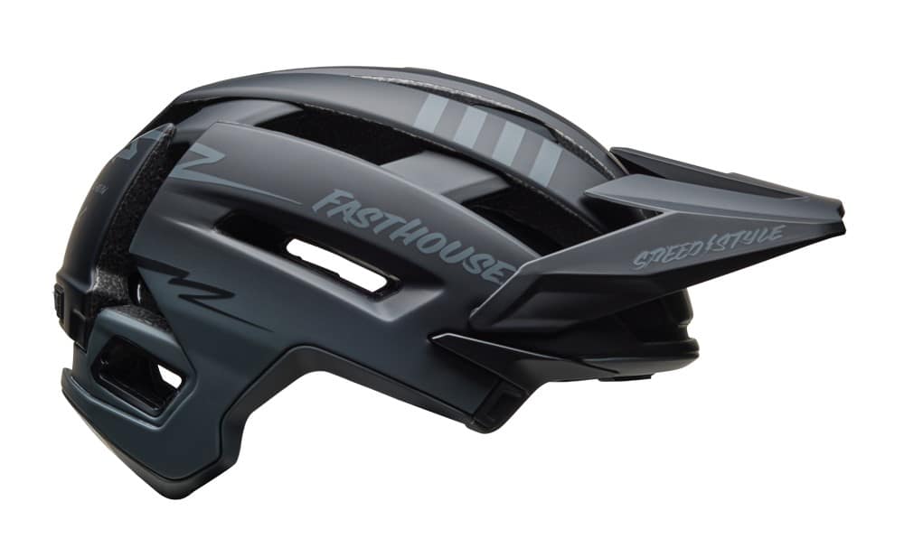 MTB šalmas BELL SUPER AIR SPHERICAL matinis juodas Fasthouse dydis S (52–56 cm)