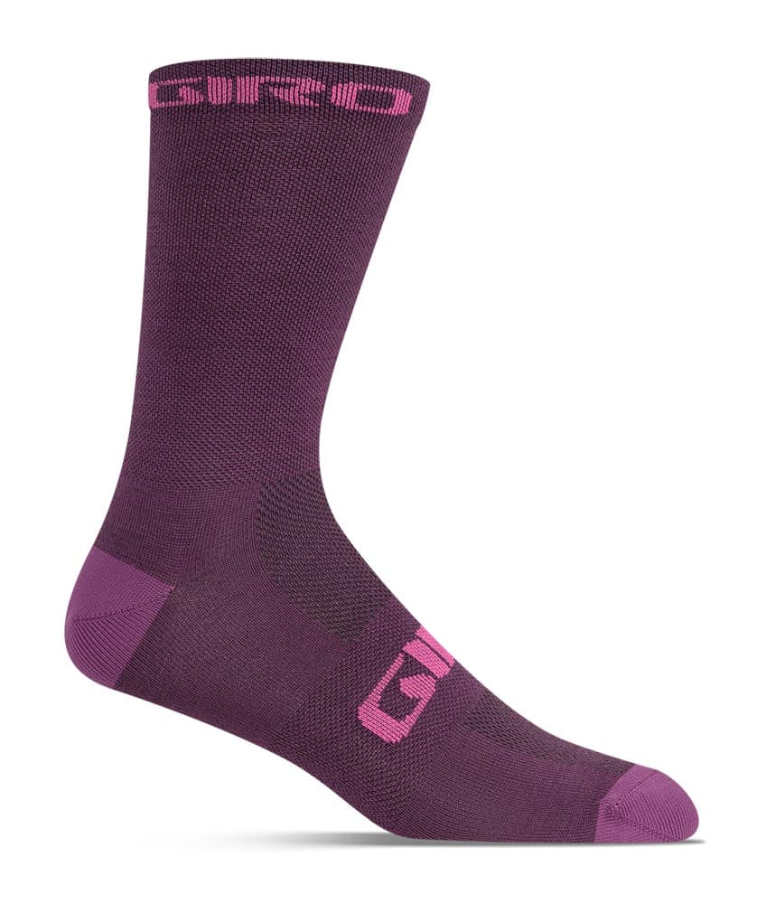 Skarpety GIRO SEASONAL MERINO dark cherry/raspberry roz. S (36-39) (NEW 2025)
