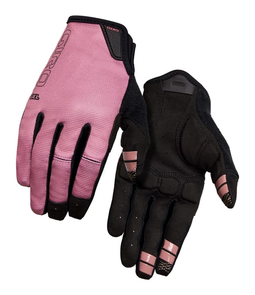 Moteriškos pilnų pirštų pirštinės GIRO LA DND GEL desert rose, dydis L (delno apimtis 229-248 mm / delno ilgis 189-199 mm)