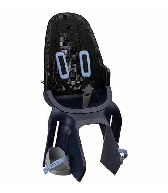 Fotelik dziecięcy QIBBEL AIR CARRIER denim blue, mocowanie na bagażnik, udźwig 22kg (NEW 2026)