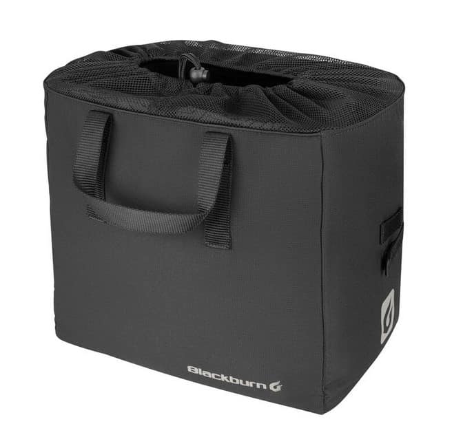 Torba na bagażnik BLACKBURN LOCAL GROCERY PANNIER black, wodoodporna, 16L (NEW 2026)
