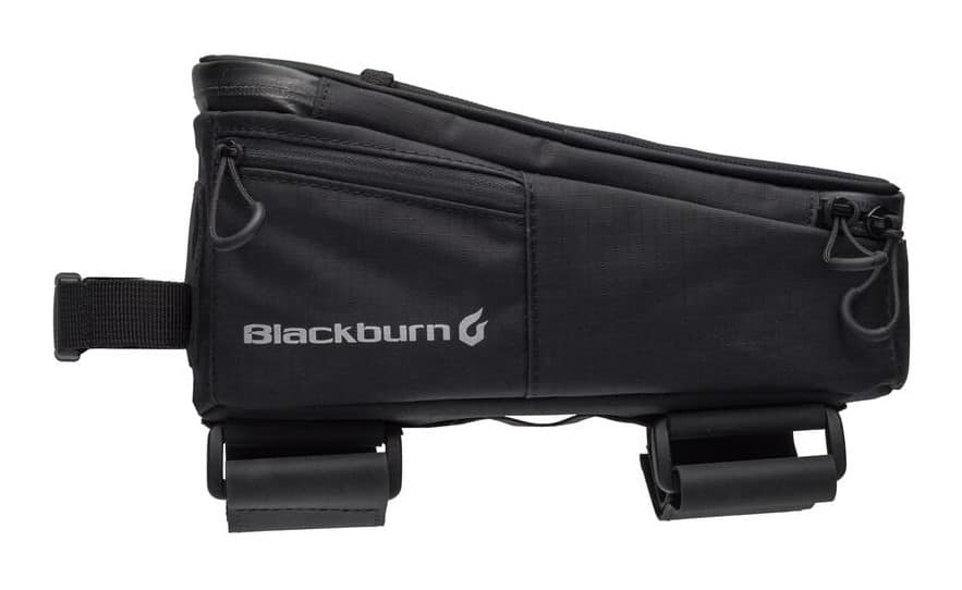 Torba na ramę BLACKBURN OUTPOST TOP TUBE BAG black, wodoodporna, 0,5L (NEW 2026)