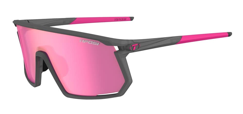 Okulary TIFOSI MOAB CLARION satin vapor (3 szkła Clarion Sunset Pink 12.9%, AC Red 39%, Clear 90% transmisji światła) (NEW)