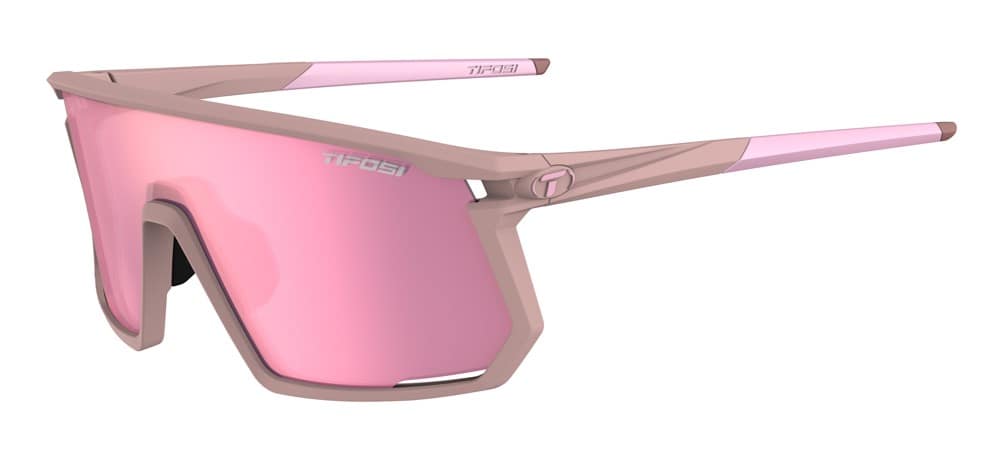 Okulary TIFOSI MOAB CLARION matte pink (3 szkła Clarion Rose 12.6%, AC Red 39%, Clear 90% transmisji światła) (NEW)