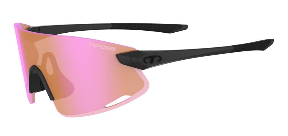 Okulary TIFOSI VOGEL XC blackout (1 szkło AC Red 39% transmisji światła) (NEW)