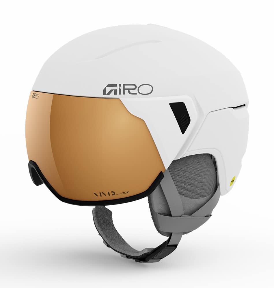 Kask zimowy GIRO ARIA SPHERICAL matte white / VIVID copper roz. M (55.5-59 cm) (NEW 2025/2026)
