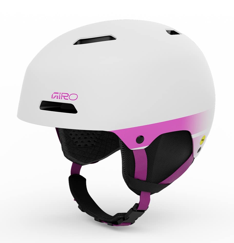 Kask zimowy GIRO LEDGE FS MIPS matte white pink roz. L (59-62.5 cm) (NEW 2025/2026)