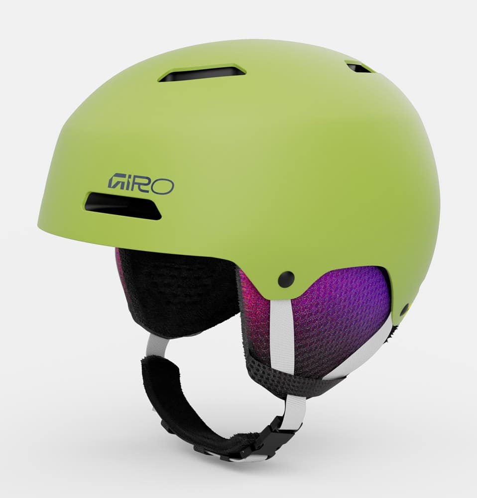 Kask zimowy juniorski GIRO CRUE MIPS matte fluorescent green roz. S (52-55.5 cm) (NEW 2025/2026)