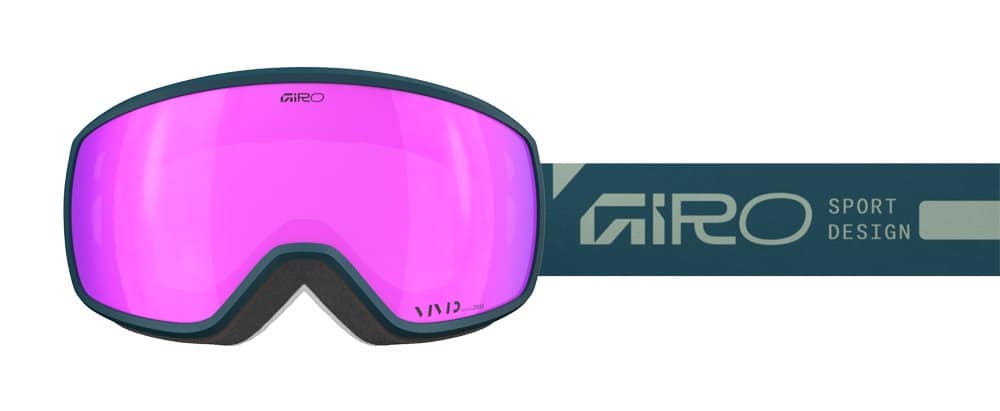 Gogle zimowe GIRO BALANCE II PEACOCK RAILS (Szyba lustrzana kolorowa VIVID-Carl Zeiss PINK 19-42% S2) (NEW 2024/2025)