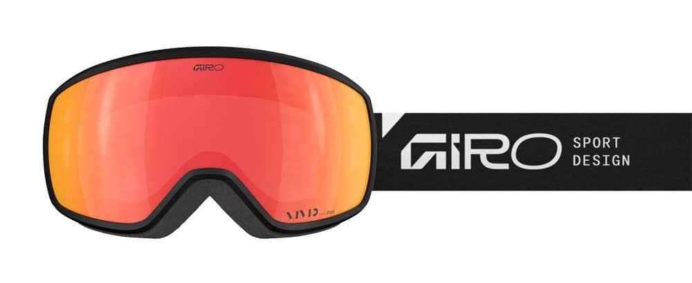 Gogle zimowe GIRO BALANCE II BLACK STACKED (Szyba lustrzana kolorowa VIVID-Carl Zeiss EMBER 19-42% S2) (NEW 2024/2025)