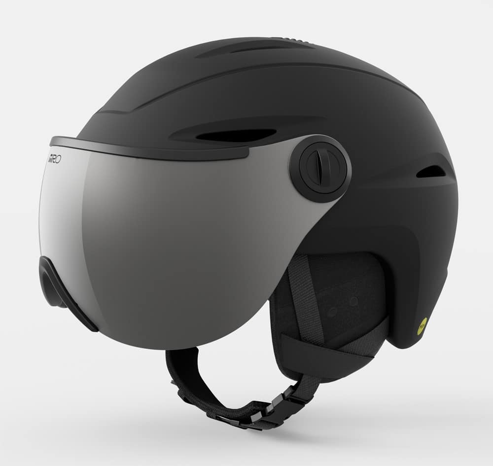 Kask zimowy GIRO VUE MIPS matte black / silver flash roz. M (55.5-59 cm) (NEW 2025/2026)