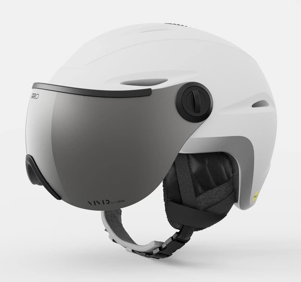 Kask zimowy GIRO ESSENCE MIPS matte white / silver flash roz. S (52-55.5 cm) (NEW 2025/2026)