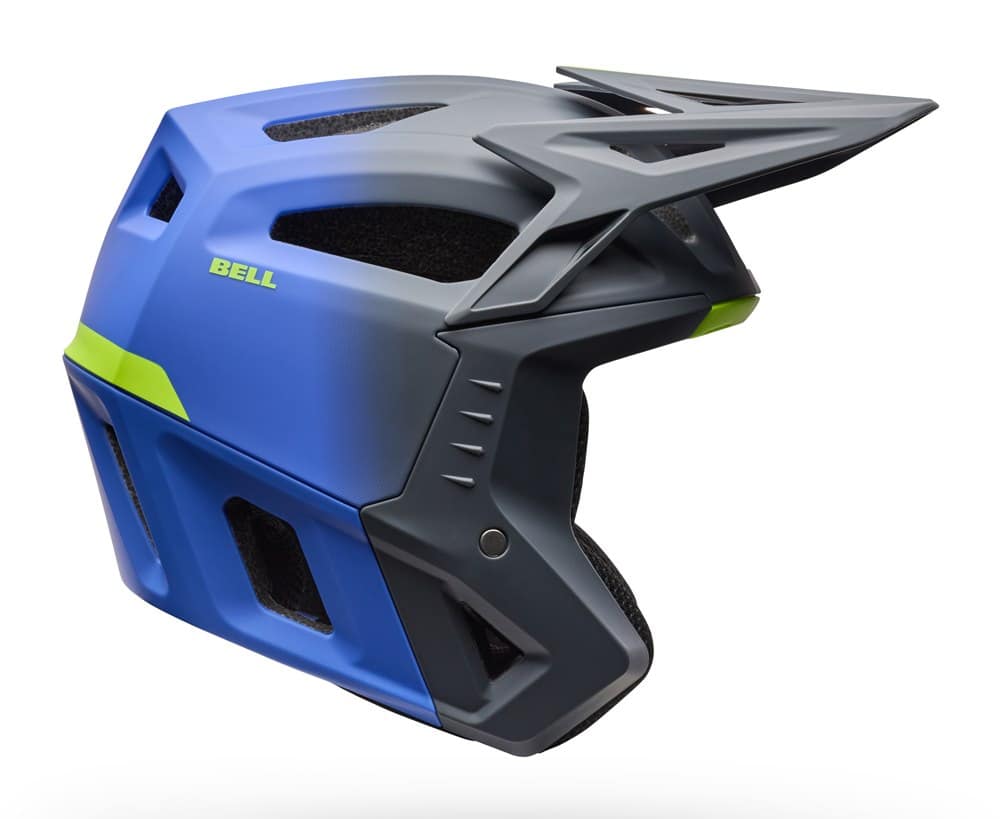 MTB šalmas BELL 3QTR-AIR MIPS Grid elektrinis mėlynas dydis M (55–57 cm)