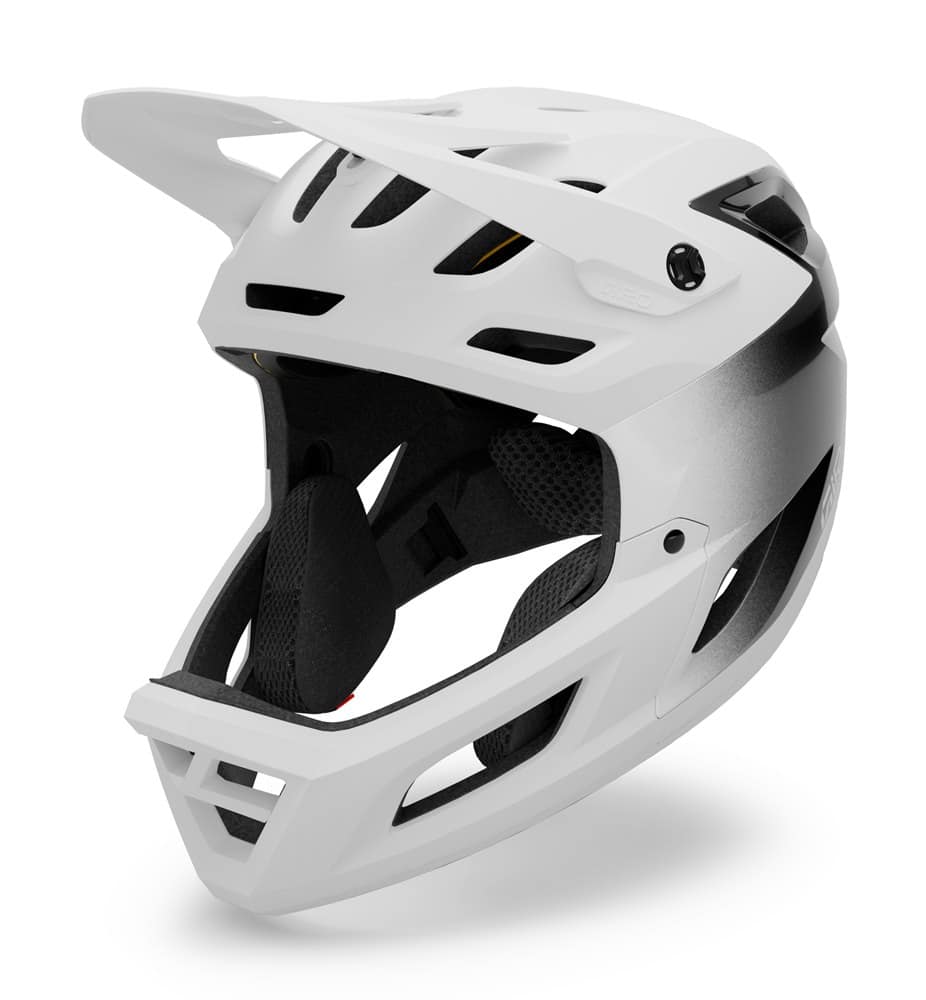 Kask full face GIRO COALITION SPHERICAL matte white/gloss black roz. L (59-63 cm) (NEW 2026)