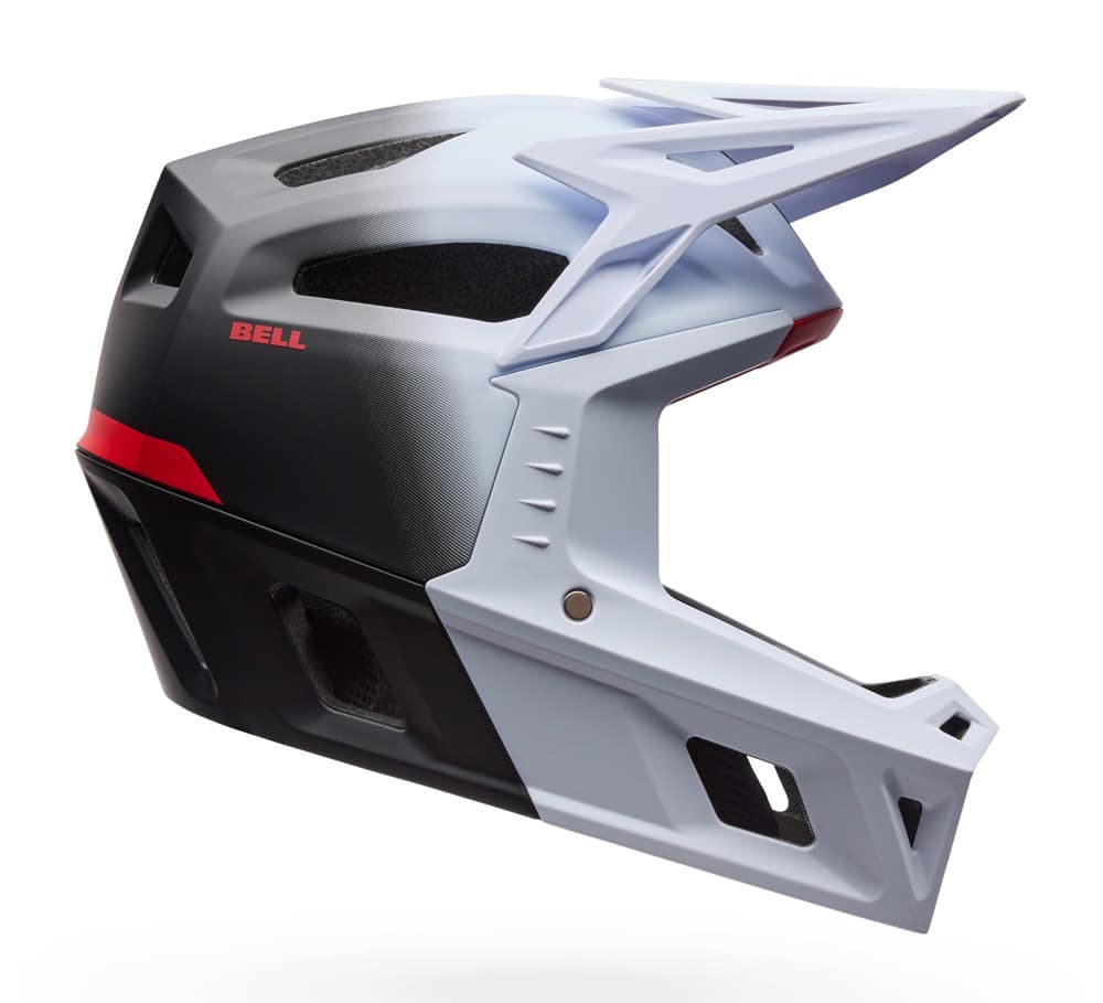 Visą veidą dengiantis šalmas BELL FULL-AIR MIPS grid baltas / juodas, dyd. XL (59–61 cm)