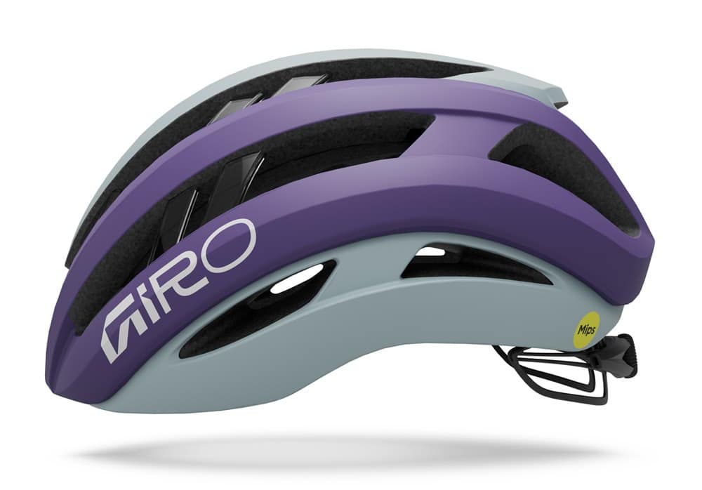 Plento šalmas GIRO ARIES SPHERICAL, matinis violetinės miglos spalvos, dydis L (59-63 cm)