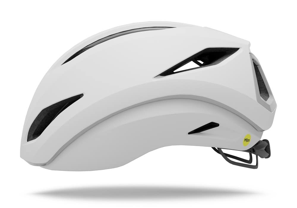 Plento šalmas GIRO ECLIPSE PRO SPHERICAL, matinis baltas, dydis M (55-59 cm)
