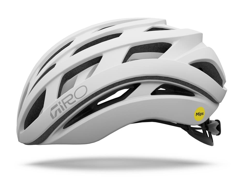 Plento šalmas GIRO HELIOS SPHERICAL, matinis baltas, dydis S (51-55 cm)