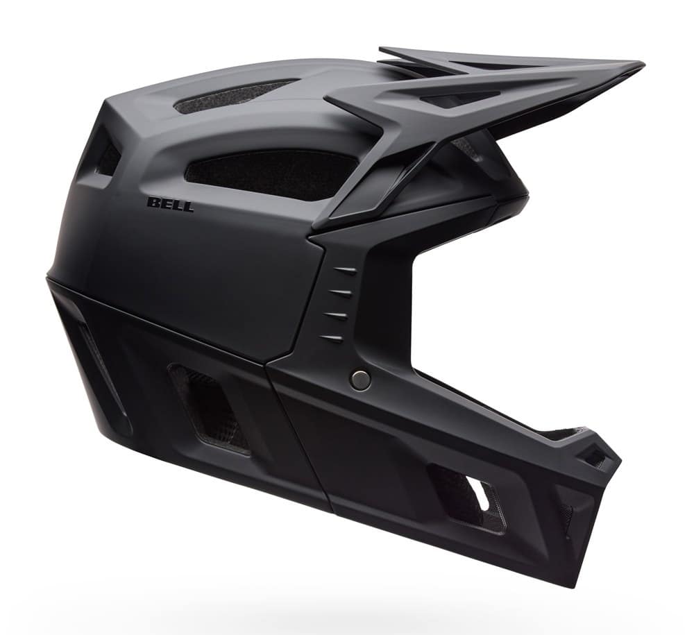 Visą veidą dengiantis šalmas BELL FULL-AIR MIPS vienspalvis matinis juodas, dyd. S (53–55 cm)