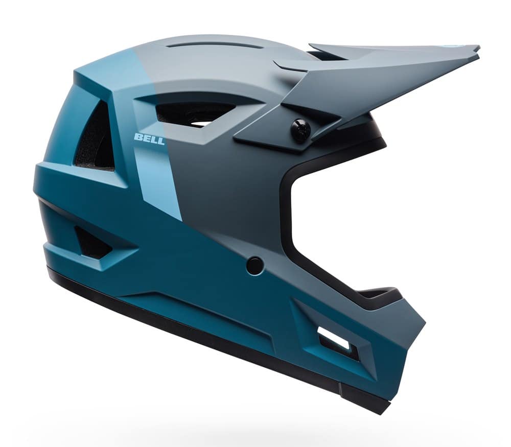 Visą veidą dengiantis šalmas BELL SANCTION 2 DLX MIPS blip teal, dyd. M (55–57 cm)