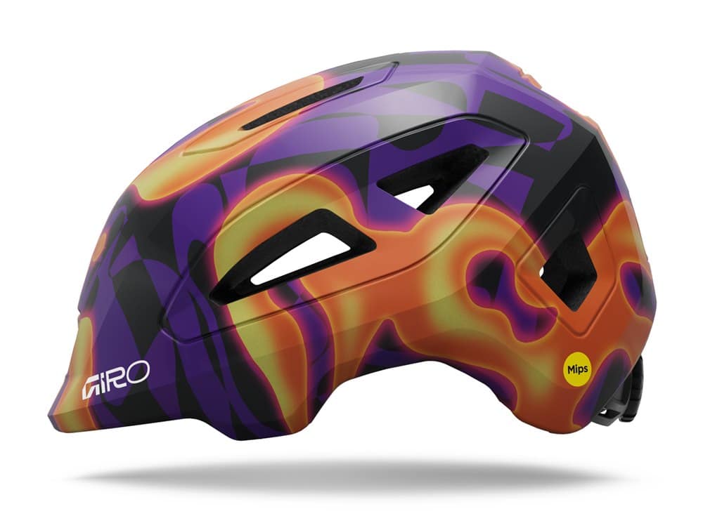 Kask dziecięcy GIRO SCAMP MIPS II matte purple lava roz. XS (45-49 cm) (NEW 2026)