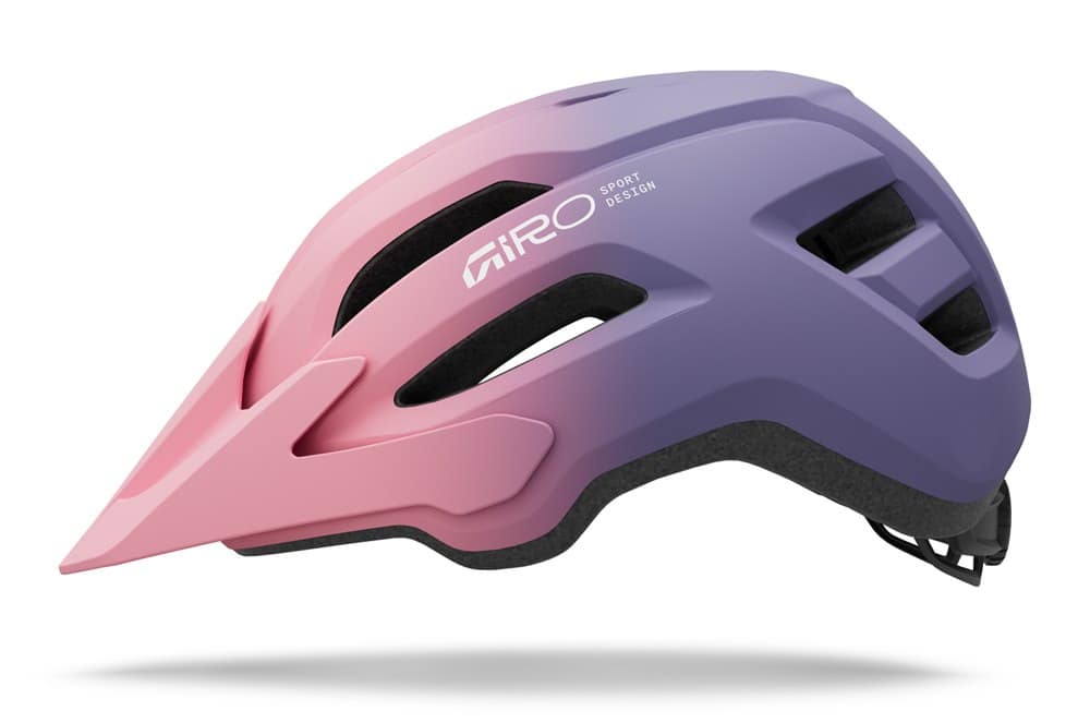 Kask dziecięcy juniorski GIRO FIXTURE II matte light pink/purple fade roz. Uniwersalny (50-57 cm) (NEW 2026)