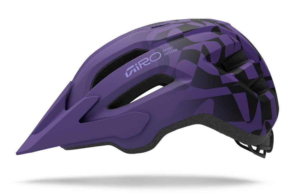 Kask dziecięcy juniorski GIRO FIXTURE II matte purple rush roz. Uniwersalny (50-57 cm) (NEW 2026)