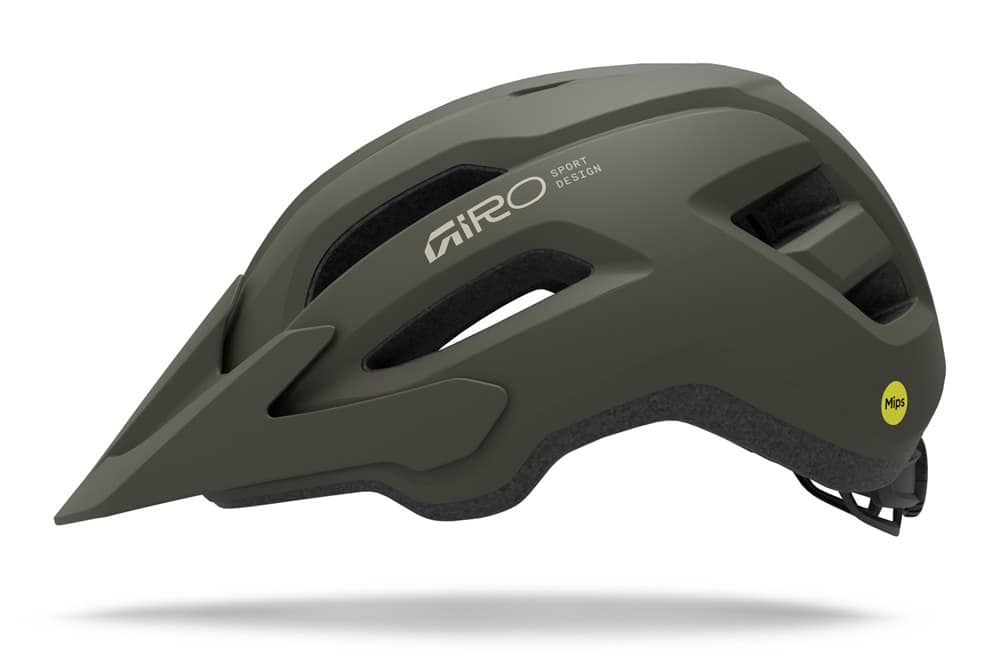 MTB šalmas GIRO FIXTURE II MIPS, matinis tamsiai šalavijų spalvos, dydis universalus (54-61 cm)
