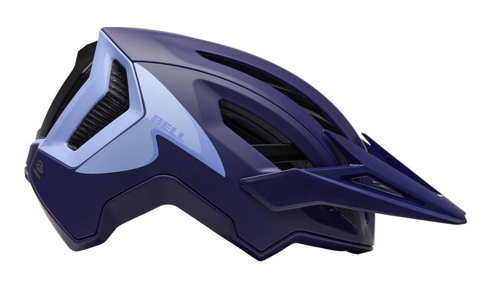 MTB šalmas BELL 5FIFTY SPHERICAL Fluid tamsiai violetinis dydis M (55–59 cm)
