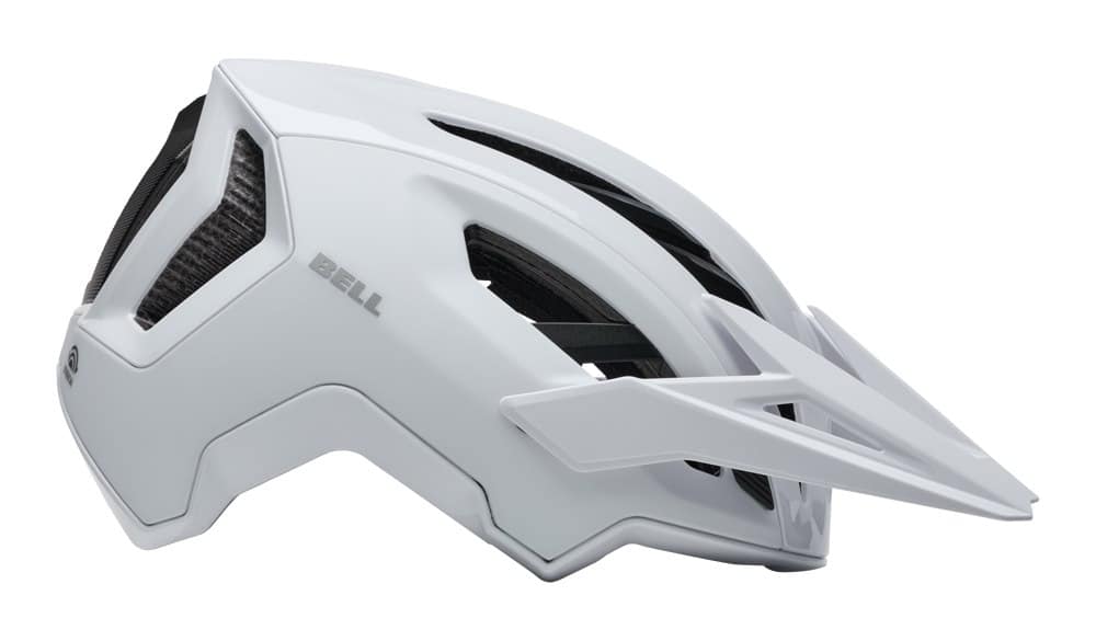 MTB šalmas BELL 5FIFTY SPHERICAL vienspalvis baltas dydis S (52–56 cm)