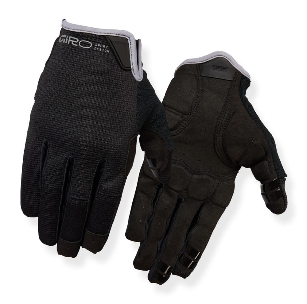 Rękawiczki męskie GIRO DND GEL długi palec black roz. XL (obwód dłoni 248-267 mm / dł. dłoni 200-210 mm) (NEW 2026)