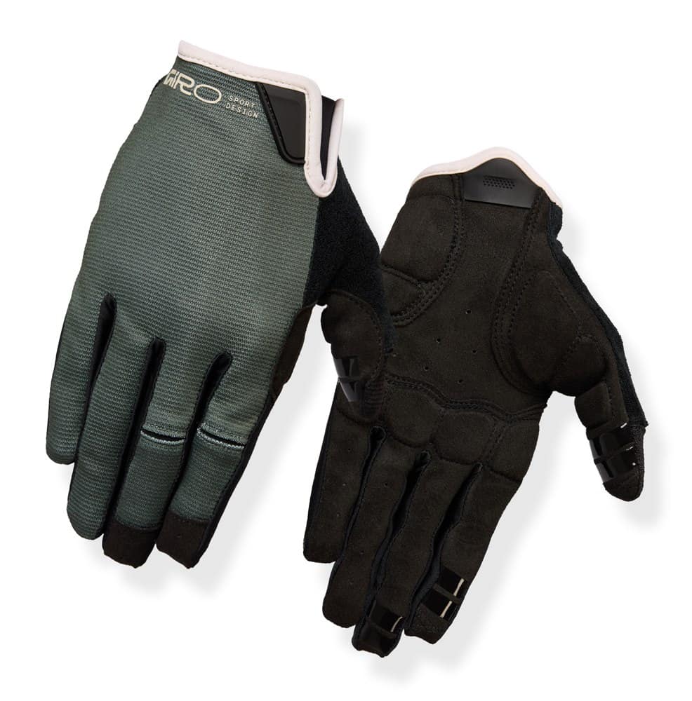 Rękawiczki męskie GIRO DND GEL długi palec dark sage roz. XXL (obwód dłoni od 267 mm / dł. dłoni od 211 mm) (NEW 2026)