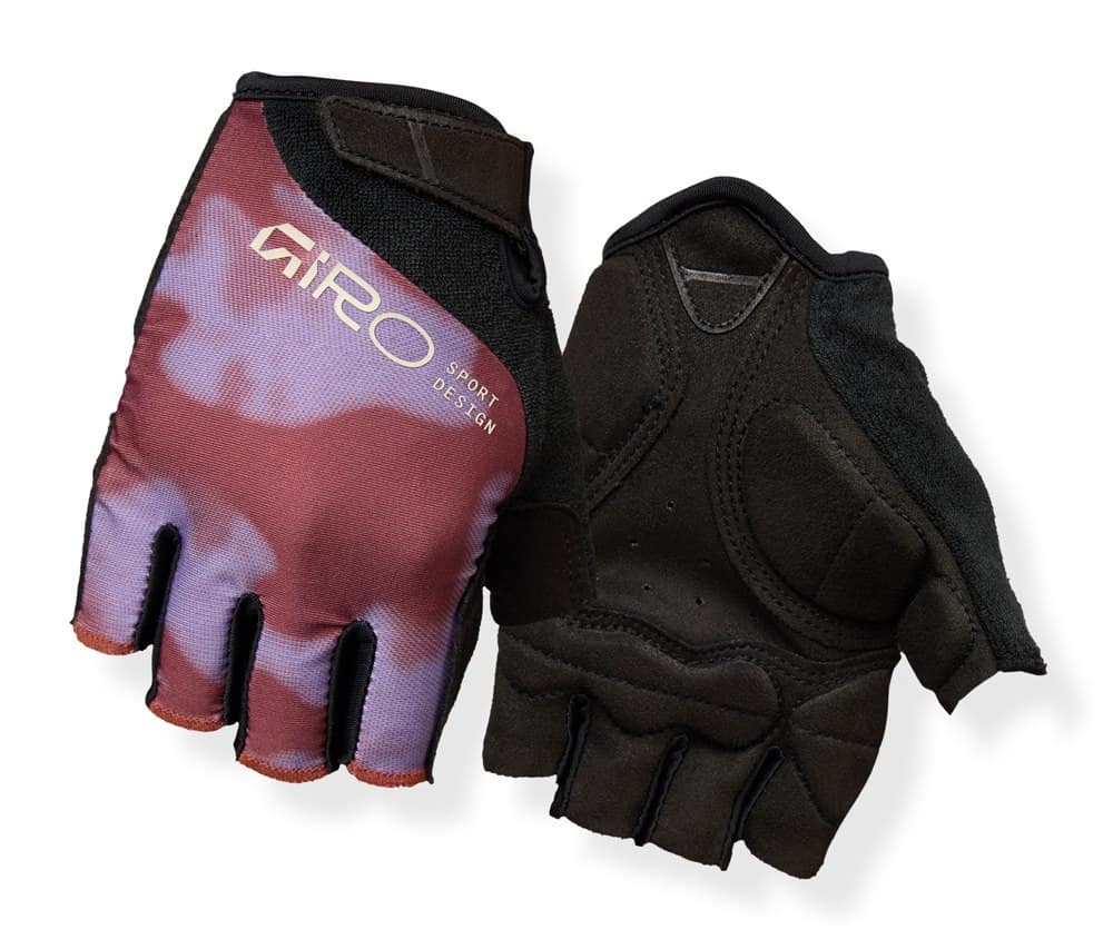 Rękawiczki damskie GIRO JAG'ETTE krótki palec maroon pulse roz. XL (obwód dłoni od 204 mm / dł. dłoni od 195 mm) (NEW 2026)