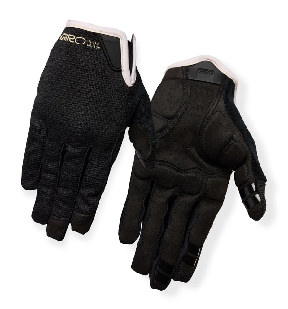 Moteriškos pilnų pirštų pirštinės GIRO LA DND GEL black, dydis M (delno apimtis 170-189 mm / delno ilgis 170-184 mm)