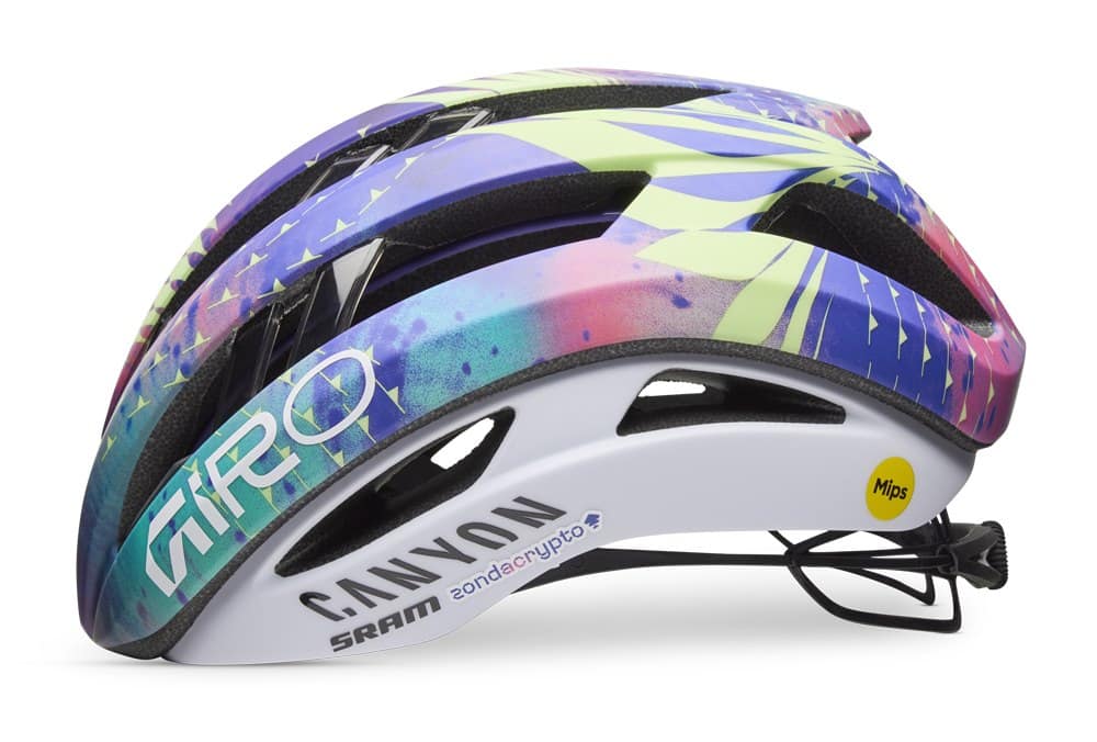 Plento šalmas GIRO ARIES SPHERICAL CANYON/SRAM TEAM, dydis S (51-55 cm) (riboto leidimo)