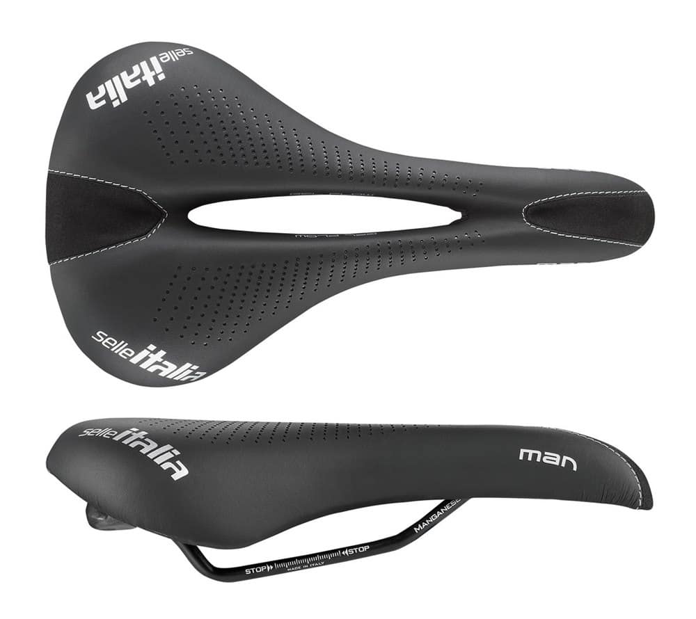 Siodło SELLE ITALIA SPORTOURING MAN GEL ADVAN L2, Pręty Manganowe, Żel (NEW 2026)