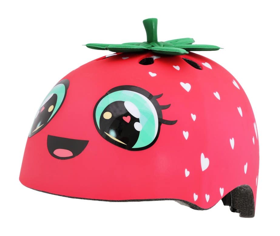 Kask dziecięcy juniorski RASKULLZ STRAWBABY roz. XS TODDLER FS 3+ (48-52 cm) (NEW 2027)