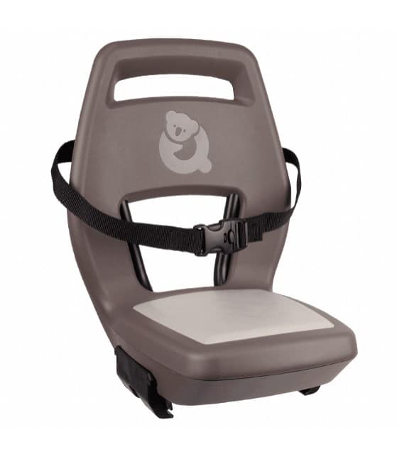 Fotelik dziecięcy QIBBEL JUNIOR 6+ Hazel Brown brown/beige, mocowanie na bagażnik, udźwig 35kg (NEW 2026)