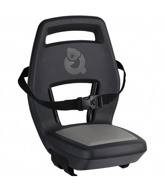 Fotelik dziecięcy QIBBEL JUNIOR 6+ MIK-HD Granite Grey anthracite/grey, mocowanie na bagażnik z systemem MIK, udźwig 35kg (NEW 2026)